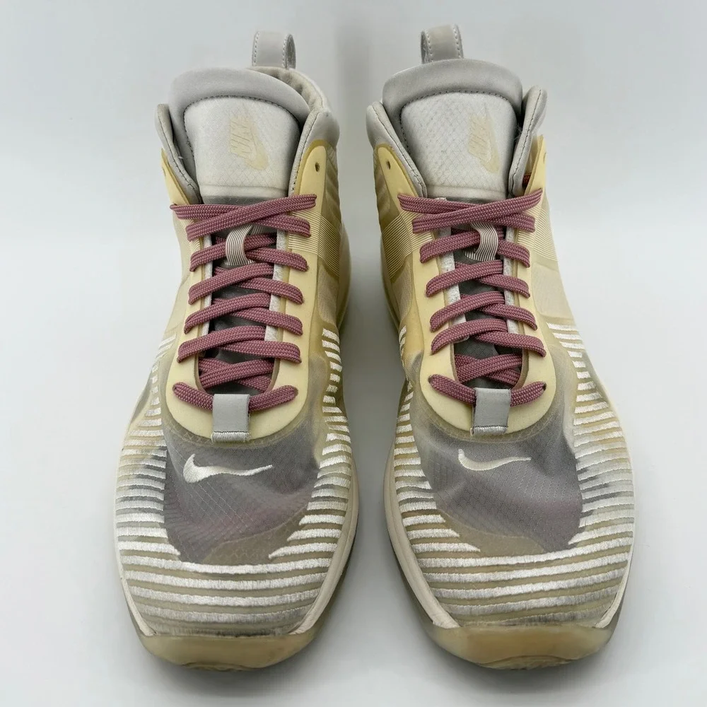 Nike LeBron James x John Elliott Icon Men‎ 13 Sail White Grey AQ0114-101 Sneaker